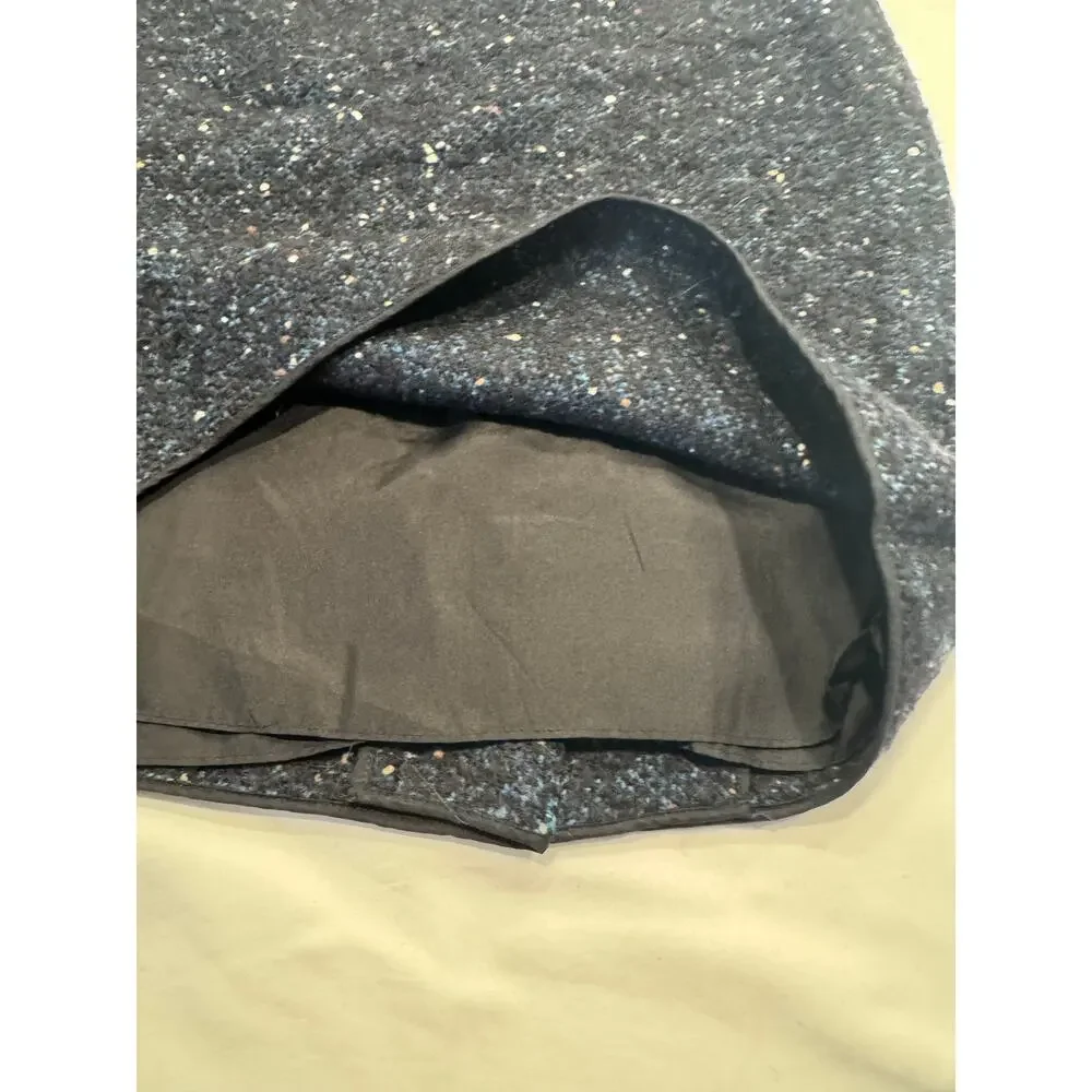 Vera Wang Lavender Label Tweed‎ Wool Blend Pencil Skirt Size 0 Speckled Textured